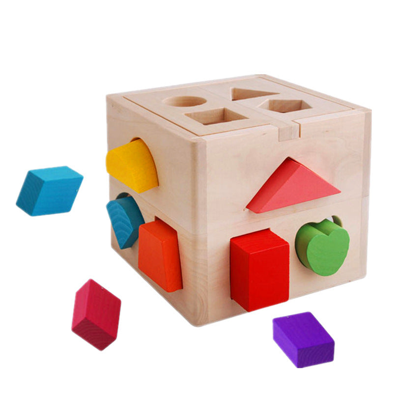 Geo - Steckwürfel, Lernspielzeug, Steckbausteine