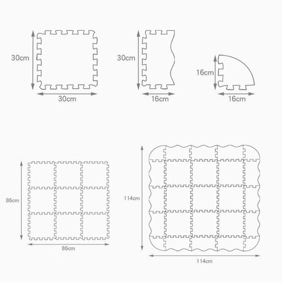 Ani - Puzzle-Spielmatte