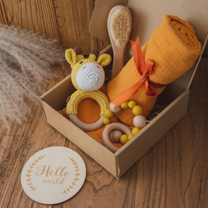 Hello - Geschenkset für Neugeborene