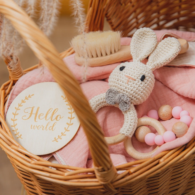 Hello - Geschenkset für Neugeborene
