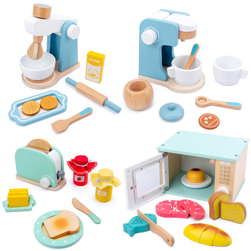Kitty - Kinderspielküche, Küchengeräte und Zubehör aus Holz