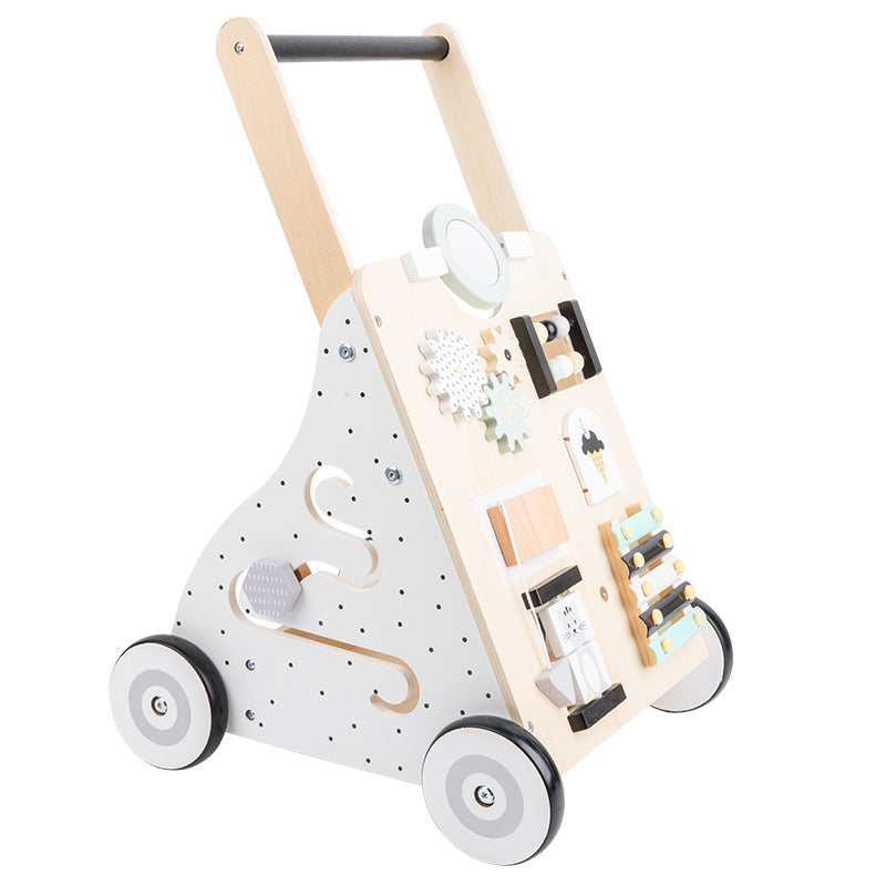 Nono - Activity Lauflernwagen, Holz, Multifunktionsspielzeug