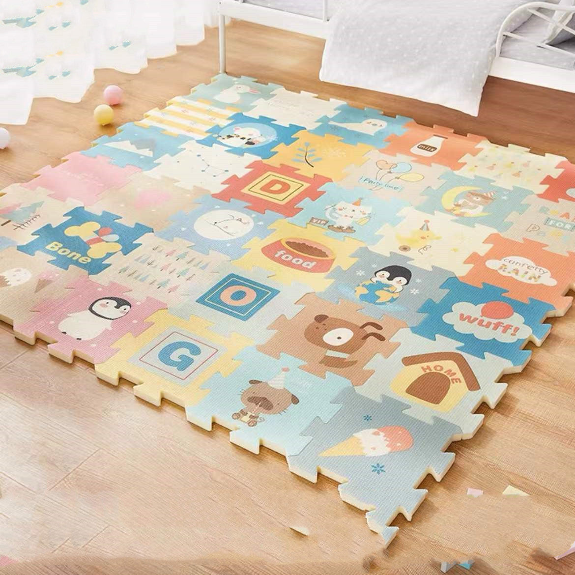 Puzzle - Spielmatte, Krabbelmatte