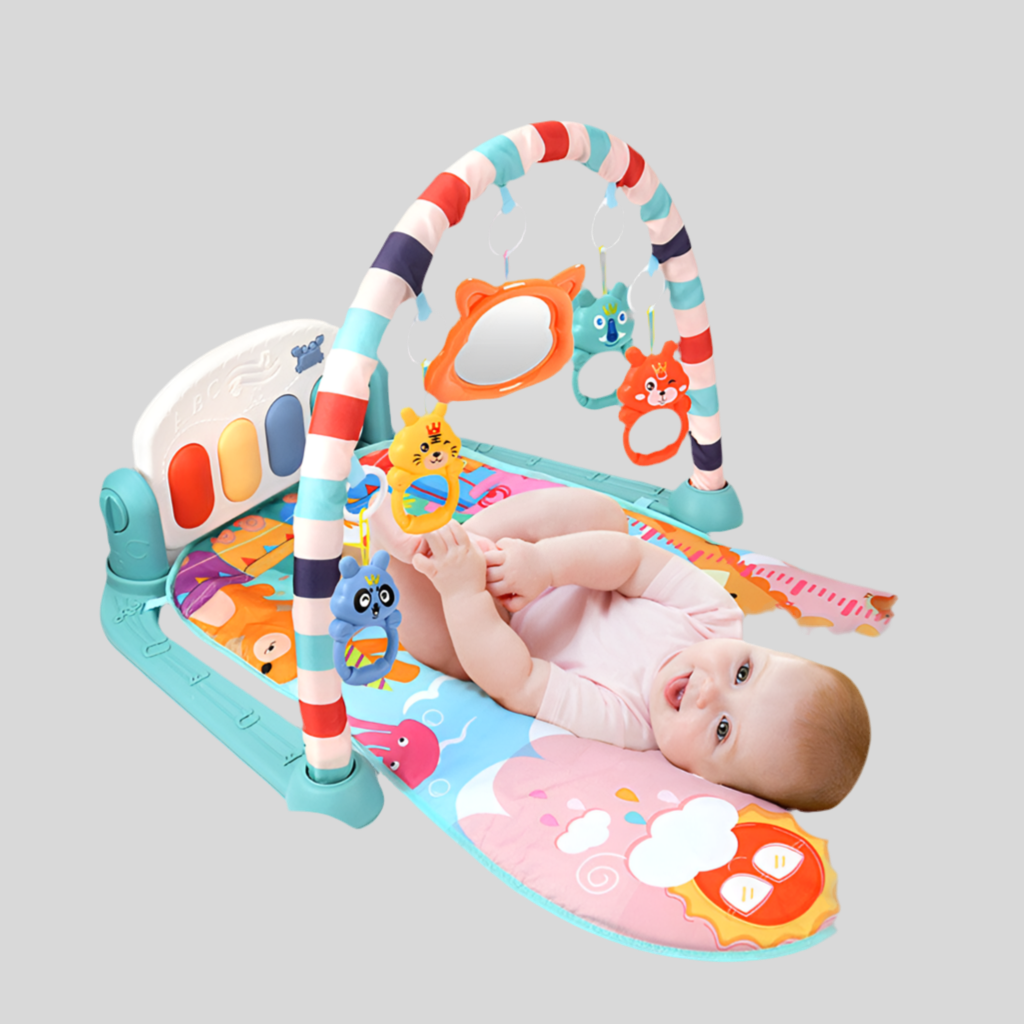 Rainbow - Baby Spielbogen mit Musik, Klavier Fußleiste