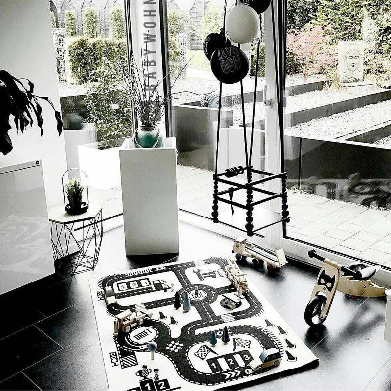 Rayl - Highway Spielmatte 100 % Baumwolle
