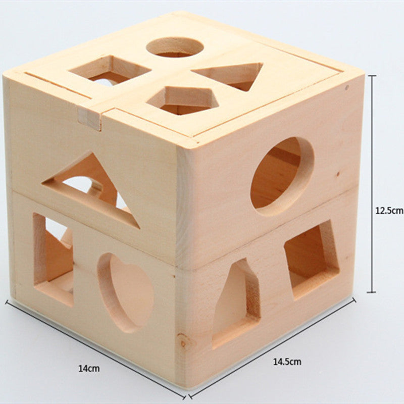 Geo - Steckwürfel, Lernspielzeug, Steckbausteine