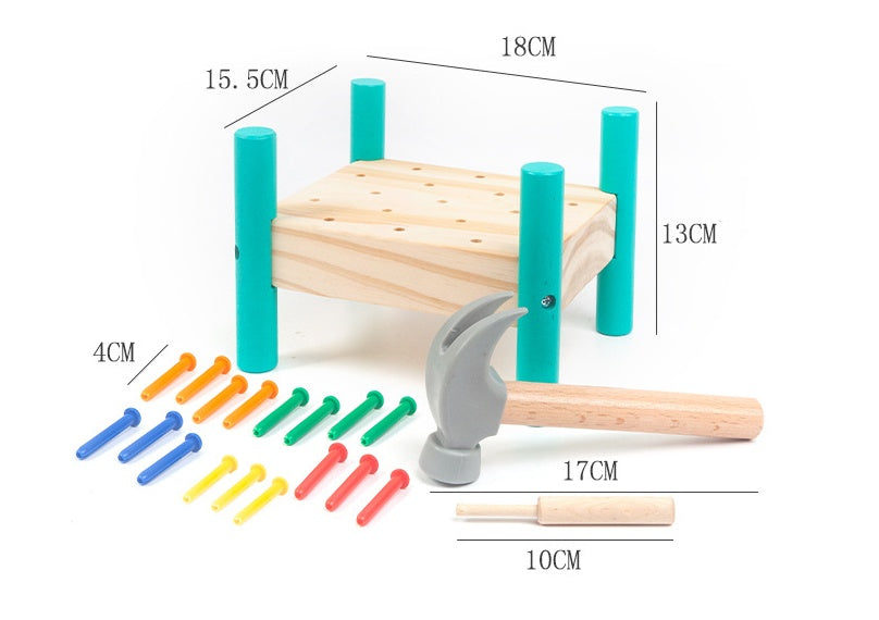 Ham - Montessori Spielzeug Hammerspiel