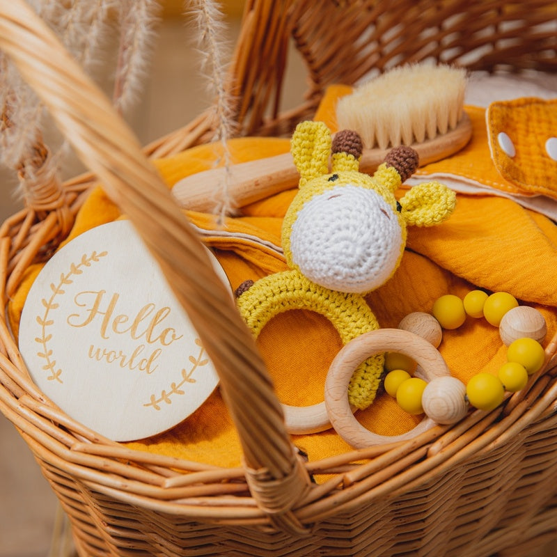 Hello - Geschenkset für Neugeborene