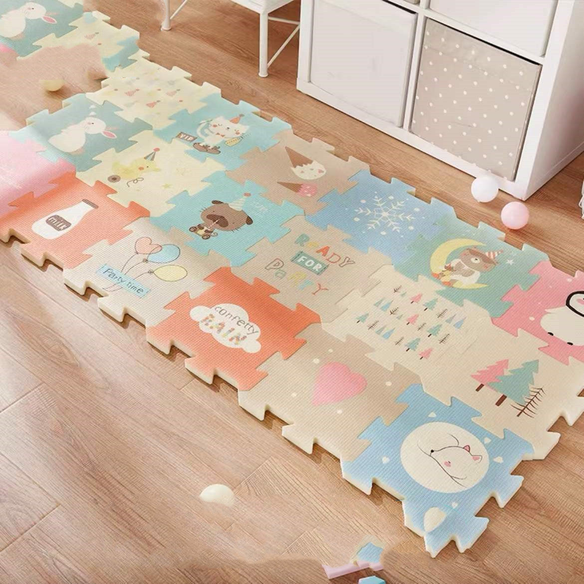Puzzle - Spielmatte, Krabbelmatte