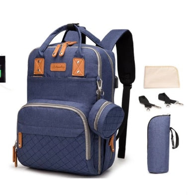 Wowi - Wickelrucksack, Wickeltasche, multifunktional